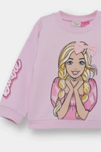 DeFacto Barbie Crew Neck Sweatshirt Girl Doll - Image 4