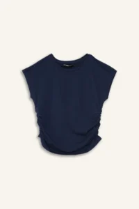 DeFacto Fitted Modal Short Sleeve T-Shirt - Image 7