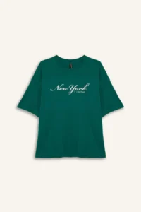 DeFacto Regular Fit Crew Neck Printed Combed Cotton Short Sleeve T-Shirt - Image 7