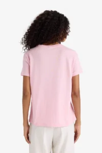 DeFacto 100% Cotton Printed Penye T-Shirt - Image 6