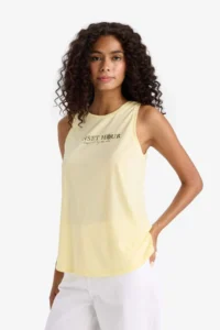 DeFacto Relax Fit Crew Neck Printed Tank Top - Image 4