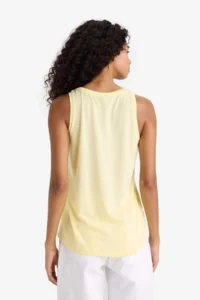 DeFacto Relax Fit Crew Neck Printed Tank Top - Image 6