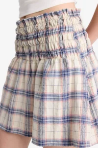 DeFacto A Cut Checkered Mini Skirt - Image 6