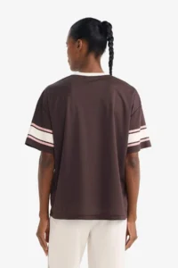 DeFacto NBA Los Angeles Lakers Oversized Tulle Short Sleeve T-Shirt - Image 5