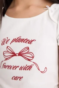 DeFacto Crew Neck Printed T-Shirt Girls' - Image 6