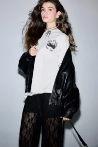 DeFacto 100% Cotton Oversize Back Printed T-Shirt