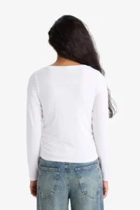 DeFacto slim Fit Boat Neck Long Sleeve T-Shirt - Image 7