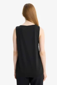 DeFacto Lace Detailed V-neck Tank Top - Image 6