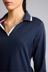 DeFacto Standard Fit Polo Neck Sportsman Long Sleeve Polo T-Shirt - Image 4