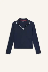 DeFacto Standard Fit Polo Neck Sportsman Long Sleeve Polo T-Shirt - Image 6