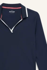 DeFacto Standard Fit Polo Neck Sportsman Long Sleeve Polo T-Shirt - Image 7