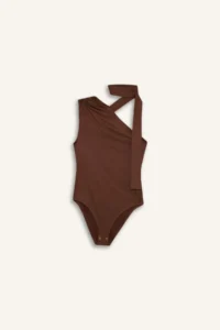 DeFacto One Shoulder Body with Tie Detail and Snap Fastener - Image 7