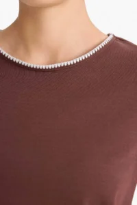 DeFacto Regular Fit Crew Neck Ribbed Short Sleeve T-Shirt - Image 5