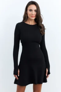 Cool & Sexy Women Black tied up Camisole Mini Dress - Image 6