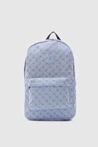 Shule Bags Louse jacquard Backpack Blue