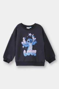 DeFacto Disney Lilo & Stitch Crew Neck Sweatshirt Baby Girl