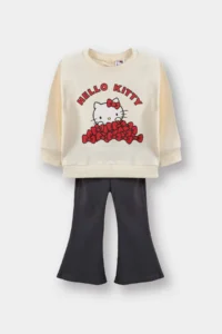 DeFacto Hello Kitty 2-Piece Set Sweatshirts Sweatpants Baby Girl