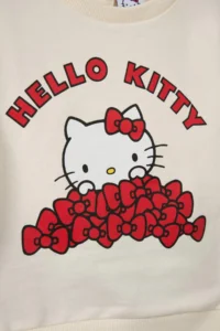 DeFacto Hello Kitty 2-Piece Set Sweatshirts Sweatpants Baby Girl - Image 3