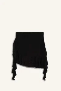 DeFacto A Cut Normal Waist Ruffle Detailed Mini Skirt - Image 7