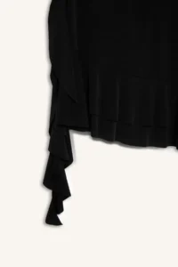 DeFacto A Cut Normal Waist Ruffle Detailed Mini Skirt - Image 8