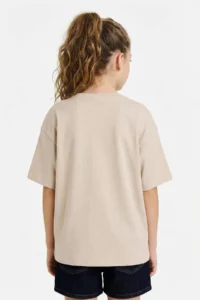 DeFacto Oversized Crew Neck Short Sleeve T-Shirt Girl - Image 4