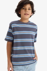 DeFacto New Regular Fit Crew Neck Short Sleeve T-Shirt Boy