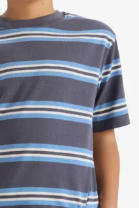 DeFacto New Regular Fit Crew Neck Short Sleeve T-Shirt Boy - Image 4