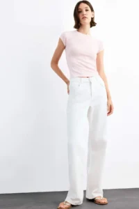 DeFacto Crew Neck Short Sleeve T-Shirt - Image 2