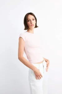 DeFacto Crew Neck Short Sleeve T-Shirt - Image 4