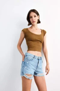 DeFacto Crew Neck Short Sleeve T-Shirt - Image 6