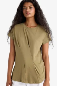 DeFacto 100% Cotton Regular Fit Combed Cotton T-Shirt
