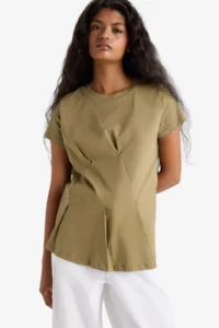 DeFacto 100% Cotton Regular Fit Combed Cotton T-Shirt - Image 4