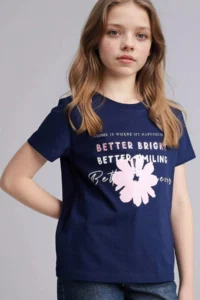 DeFacto Printed T-Shirt Girls'