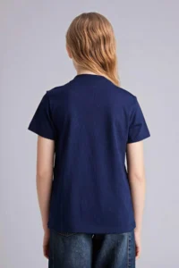 DeFacto Printed T-Shirt Girls' - Image 4
