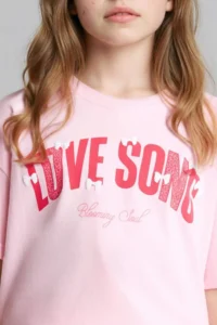 DeFacto Oversized Printed T-Shirt Girls' - Image 4