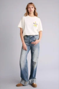 DeFacto Oversized Printed Short Sleeve T-Shirt - Image 2
