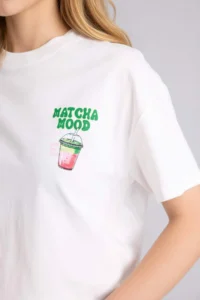 DeFacto Oversize Crew Neck Printed Short Sleeve T-Shirt - Image 4