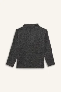 DeFacto Polo Shirt Collar Sweatshirt Boys' - Image 5