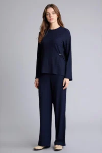 DeFacto Accessory Detailed Crepe T-Shirt
