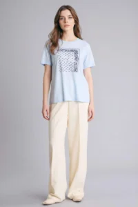 DeFacto Regular Fit Crew Neck Printed Short Sleeve T-Shirt - Image 2