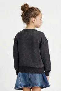 DeFacto Hello Kitty Overshirt Fit Crew Neck Sweatshirt Girls - Image 3