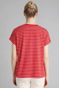 DeFacto Striped Short Sleeve T-Shirt - Image 5