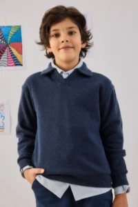 DeFacto Apparel Collar Sweatshirt Boys'