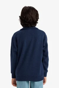 DeFacto Apparel Collar Sweatshirt Boys' - Image 5