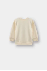 DeFacto Crew Neck Printed Soft Fuzzy Inside 2-Piece Sweatshirts for Baby Boy - Image 3