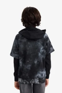 DeFacto Hooded Batik Patterned Sweatshirt Boy - Image 5