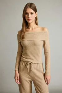 DeFacto off shoulder Long Sleeve T-Shirt