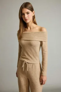 DeFacto off shoulder Long Sleeve T-Shirt - Image 3