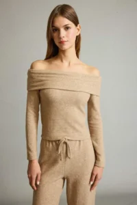 DeFacto off shoulder Long Sleeve T-Shirt - Image 4