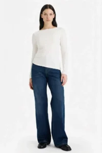 DeFacto slim Fit Rib T-Shirt - Image 2
